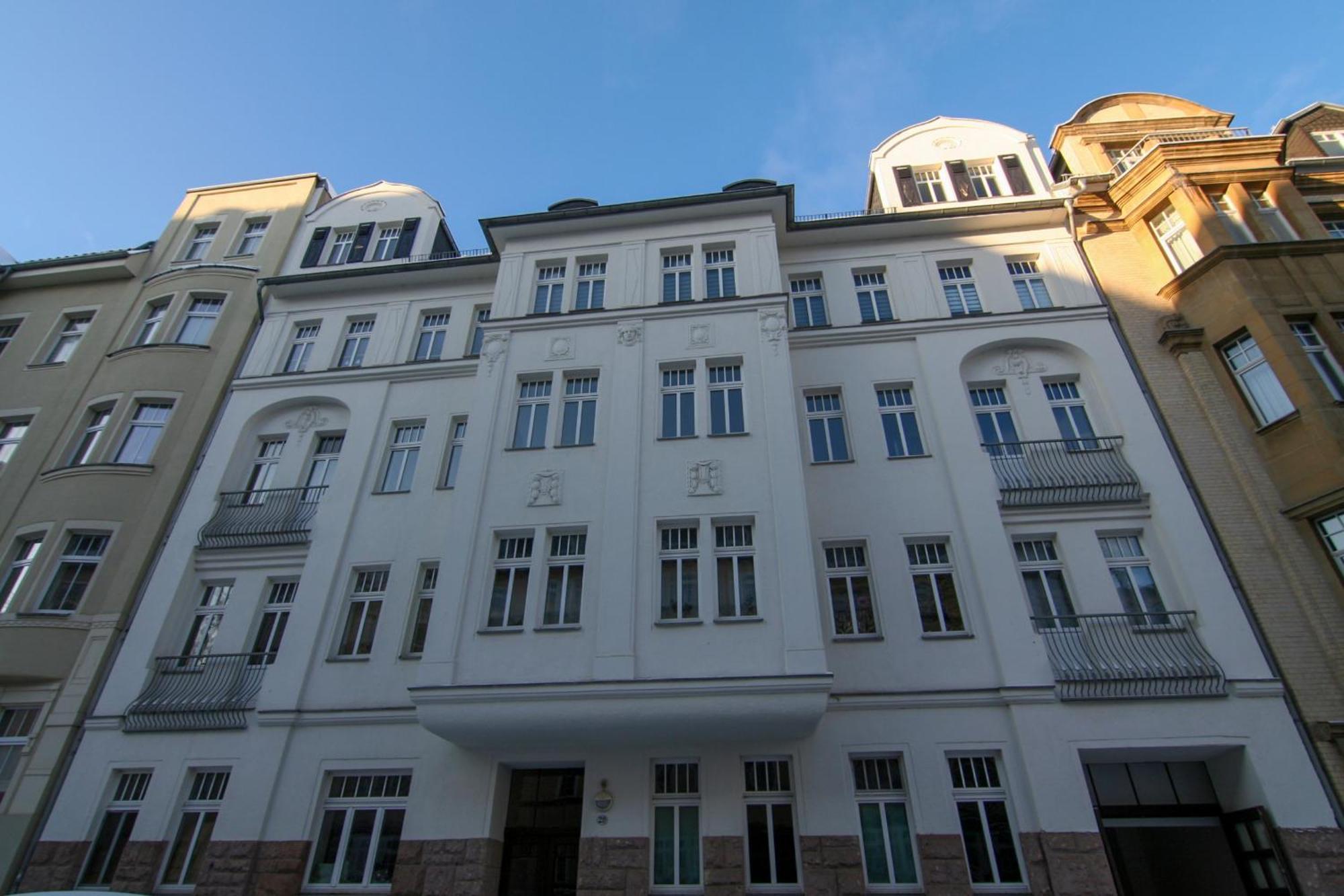 开姆尼茨Premium Quartier Clara , Karl Und Fritz Auf Dem Kassberg Mit Eigenem Stellplatz公寓 客房 照片
