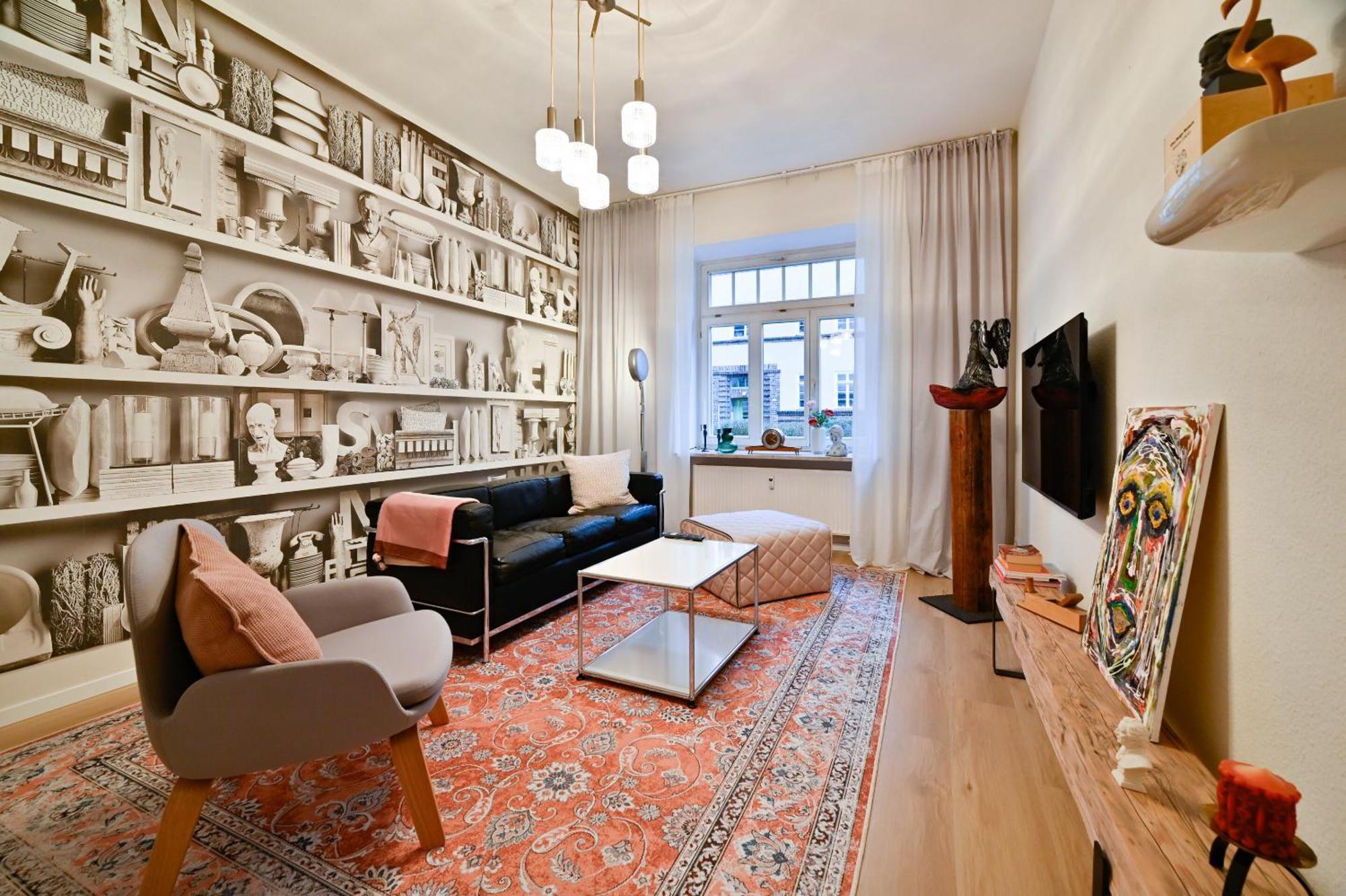 开姆尼茨Premium Quartier Clara , Karl Und Fritz Auf Dem Kassberg Mit Eigenem Stellplatz公寓 外观 照片