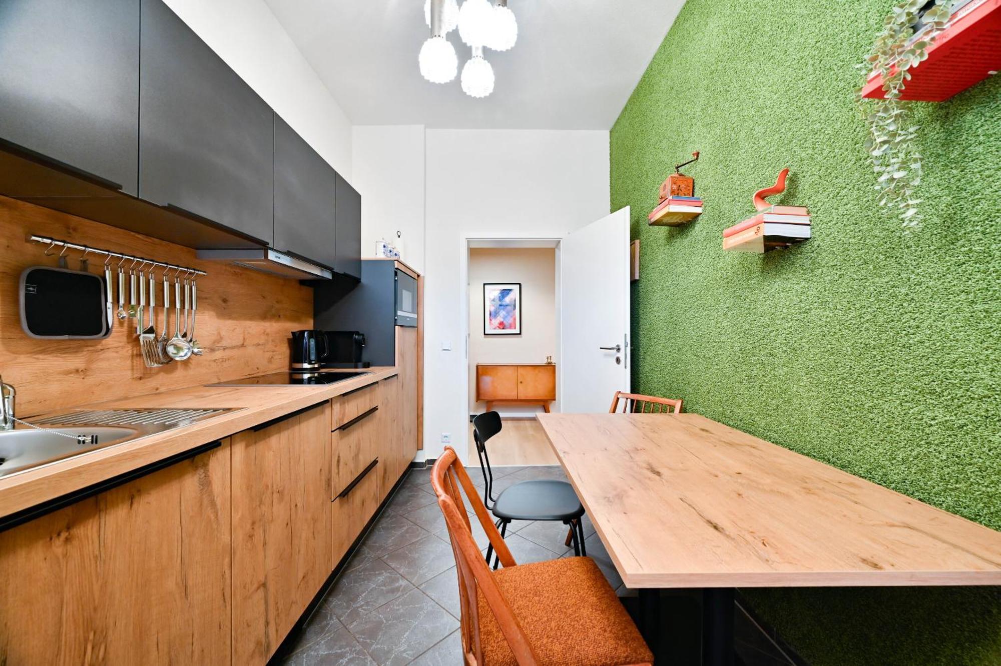 开姆尼茨Premium Quartier Clara , Karl Und Fritz Auf Dem Kassberg Mit Eigenem Stellplatz公寓 外观 照片